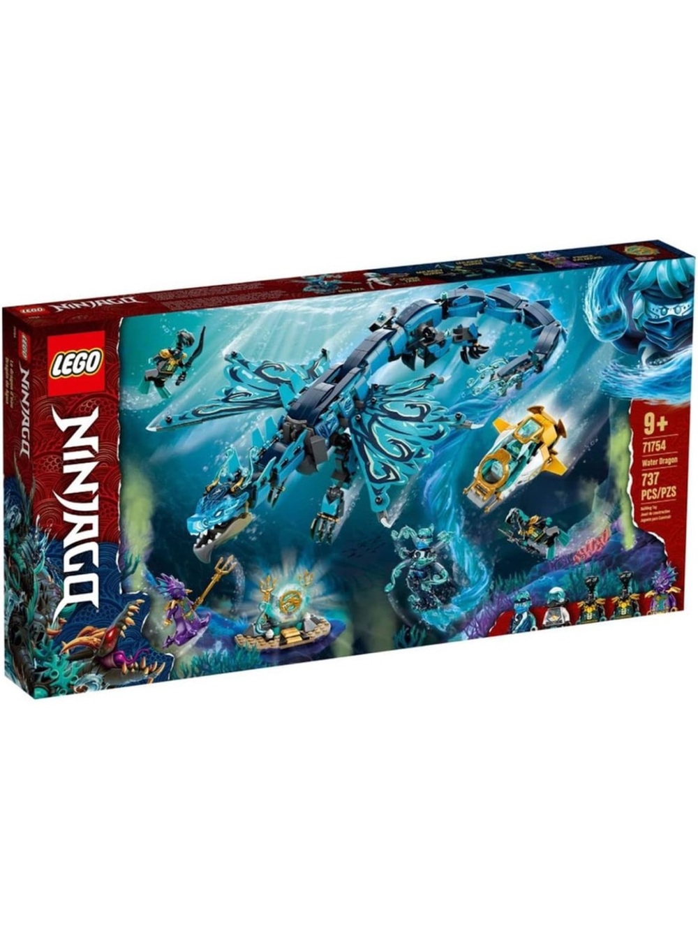 Lego Ninjago Seabound Water Dragon Set #71754